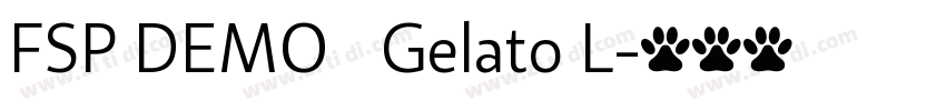 FSP DEMO   Gelato L字体转换